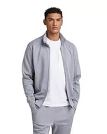 Kurtki męskie - G-STAR RAW Męska kurtka Track Jacket Sw Sweats, Szary (Dim Grey D23478-d429-3885), L - miniaturka - grafika 1