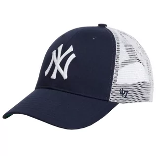 Czapki dla dzieci - 47 Brand MLB New York Yankees Branson Kids Cap B-BRANS17CTP-NY-KID, dla chłopca, Czapka z daszkiem, Granatowy - grafika 1