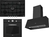 Zestawy AGD - ZESTAW FRANKE Country FCH 755 4G TC ON C + FCO 86 H ON + FCO 70 ON onyx - miniaturka - grafika 1