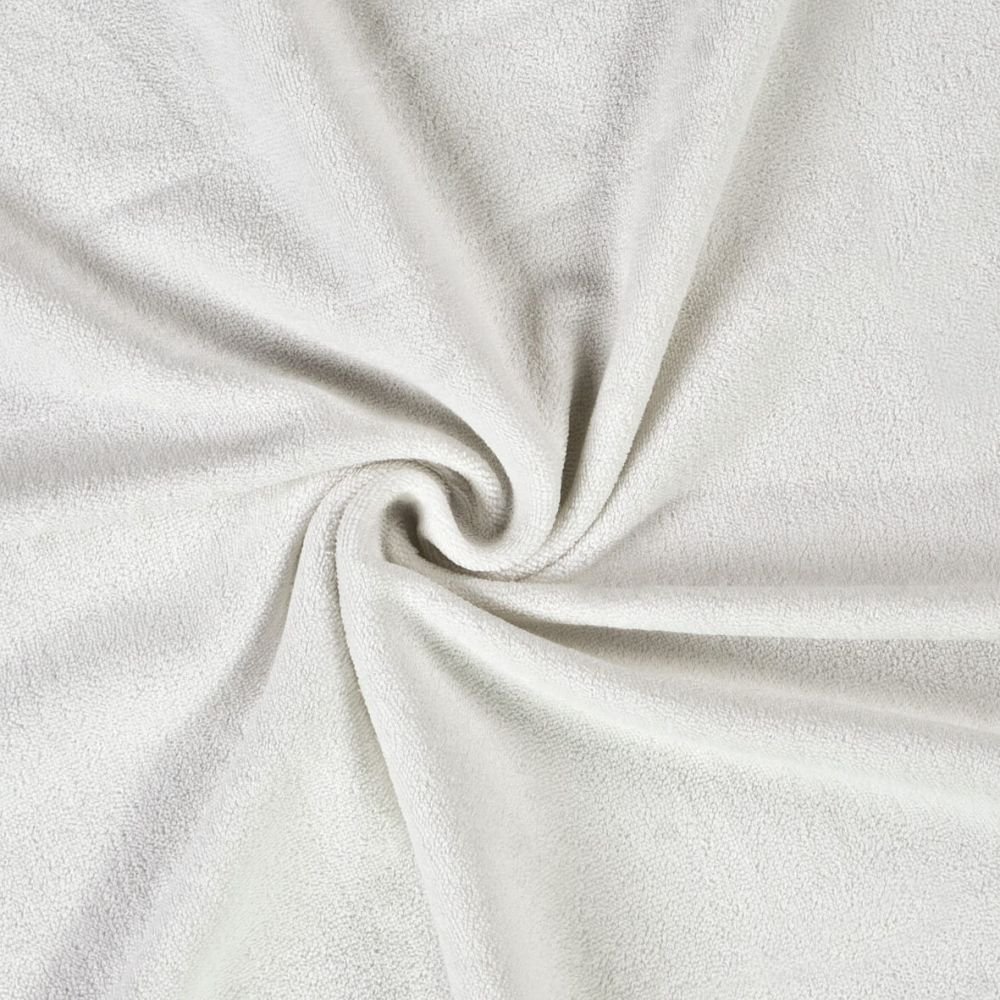 Kvalitex Białe prześcieradło frotte 220x200cm