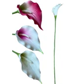 Sztuczne kwiaty - Gałązka kalii 75 cm mix - miniaturka - grafika 1