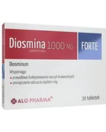 Witaminy i minerały - Alg Pharma, Diosmina 1000 mg Forte, Suplement diety, 30 tabletek - miniaturka - grafika 1