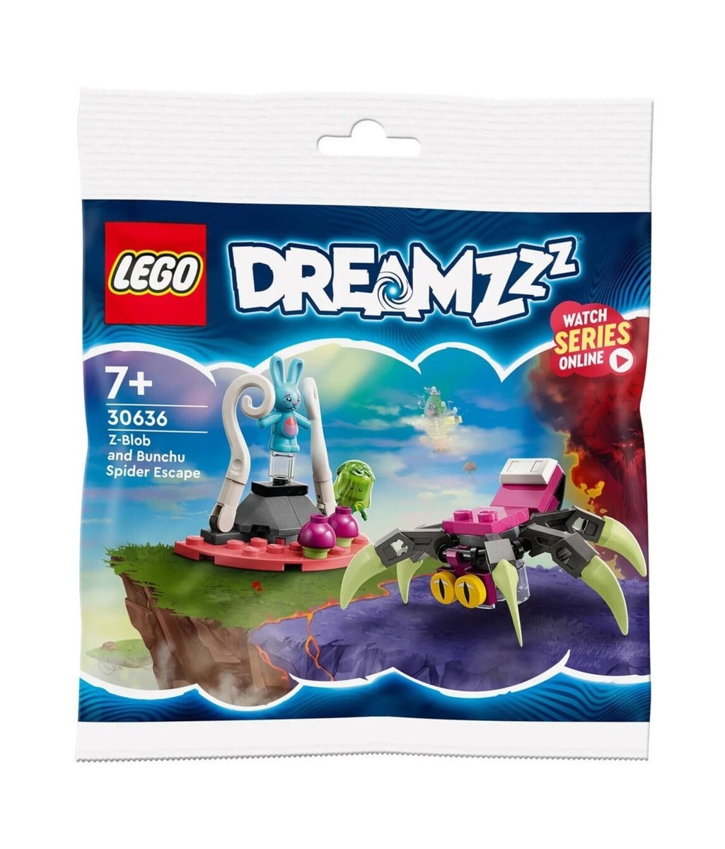 Zestaw LEGO Dreamzzz – Z-Blob and Bunchu Spider Escape #30636 (polybag, klocki, foilpack)