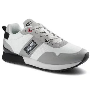 Białe Sneakersy Big Star Damskie Modne Półbuty - Sneakersy damskie - miniaturka - grafika 1