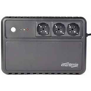 ENERGENIE ZASILACZ AWARYJNY UPS DESKTOP UPS 1000VA LED 3X SCHUKO 230V OUT - Zasilacze awaryjne UPS - miniaturka - grafika 1