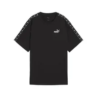 Koszulki sportowe damskie - Damska koszulka ESS TAPE o luźnym kroju PUMA Black - miniaturka - grafika 1