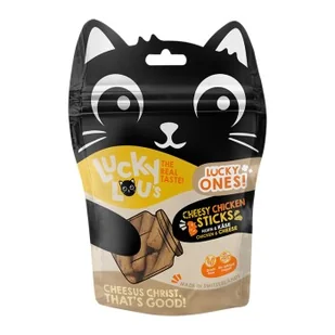 Lucky Lou Lucky Ones Sticks 8 x 50 g Kurczak i ser - Przysmaki dla psów - miniaturka - grafika 1