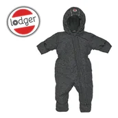 Kombinezony dla dzieci - Lodger, Wodoodporny Kombinezon Zimowy, Grafitowy, Taslon Pigeon, Rozm. 74 - miniaturka - grafika 1