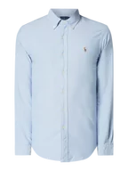 Koszule męskie - Koszula casualowa o kroju slim fit z tkaniny Oxford - miniaturka - grafika 1
