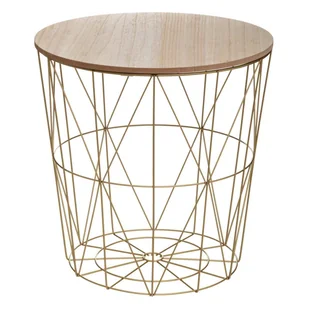 Stolik kawowy KUMI, Ø 40 cm - Ławy i stoliki kawowe Stolik kawowy KUMI, Ø 40 cm - Ławy i stoliki kawowe - miniaturka - grafika 1