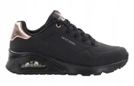 Buty sportowe damskie - Buty damskie Skechers Uno 177094-BBK - miniaturka - grafika 1