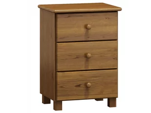 Szafka sosnowa TINA S3 dąb - Szafki nocne - miniaturka - grafika 1