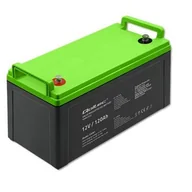 Baterie do zasilaczy awaryjnych UPS - Qoltec Akumulator żelowy | 12V | 120Ah | GEL - miniaturka - grafika 1