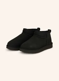 Ugg Botki Classic Ultra Mini schwarz - UGG - Botki damskie - miniaturka - grafika 1