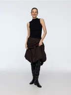 Kozaki damskie - Reserved - Wysokie kozaki - czarny - miniaturka - grafika 1