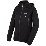 Kurtki i kamizelki sportowe damskie - Damska kurtka softshellowa Husky Sonny L Rozmiar: XS / Kolor: czarny - miniaturka - grafika 1