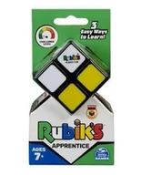 Zabawki interaktywne dla dzieci - Rubik's: Kostka 2x2 dwukolorowa - Spin Master - miniaturka - grafika 1