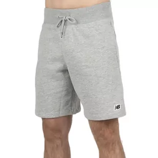 Spodenki New Balance MS23600AG - szare - Spodnie sportowe męskie - miniaturka - grafika 1