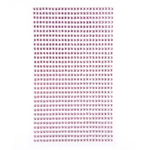 Dalprint Kryształki samoprzylepne DPCRAFT 3mm, 806 szt. - light pink AA144DLP - Zabawki kreatywne - miniaturka - grafika 1
