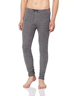 DLX męskie spodnie z motywem wiedźmów antybakteryjne bazownica, ciemnoszara marl, XL - Spodenki męskie - miniaturka - grafika 1