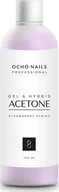 Zmywacze i cleanery do paznokci - Activeshop OCHO NAILS Aceton truskawkowy 100 ml - miniaturka - grafika 1