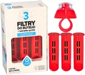 Wkłady filtrujące - Filtr Do Butelki Dafi Czerwony Makowy 3 Szt+ Nakrętka - miniaturka - grafika 1