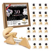 Przekąski dla dzieci - ZESTAW Ciasteczka Z Wróżbą Na 30 Urodziny 20 szt. - miniaturka - grafika 1