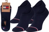 Skarpetki męskie - Tommy Hilfiger Skarpety Męskie Stopki 35-38 Granat - miniaturka - grafika 1