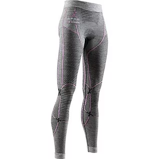 Spodnie damskie - X-Bionic spodnie damskie Apani 4.0 Merino czarny Black/Grey/Magnolia X-S - grafika 1