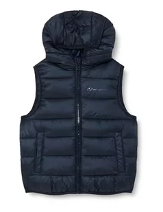 Champion Legacy Outdoor K-Light WR S-l Hooded Kamizelka dla dzieci i młodzieży, Blu Marino, 9-10 lat - Kurtki i płaszcze dla chłopców - miniaturka - grafika 1