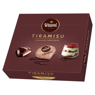 Wawel, czekoladki nadziewane Tiramisu, 330 g - Bombonierki i czekoladki - miniaturka - grafika 1