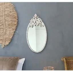 Lustro w Stylu Prowansalskim Chic Antique - Lustra - miniaturka - grafika 1