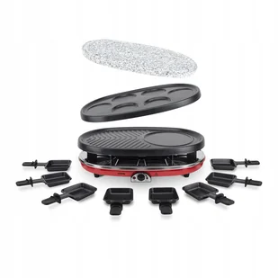 H.Koenig RP418 urządzenie do raclette 4 w 1 8 - Raclette - miniaturka - grafika 1