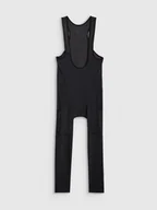 Spodnie sportowe damskie - 4F Legginsy rowerowe z żelowo-piankową wkładką i szelkami damskie - czarne XL - miniaturka - grafika 1