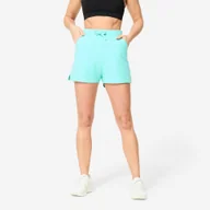 Spodnie sportowe damskie - Spodenki fitness damskie Domyos - miniaturka - grafika 1