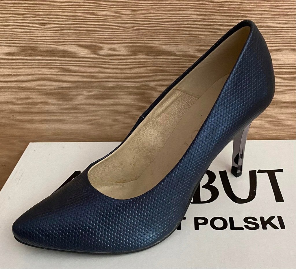 Buty Szplilki AGA BUT Kolor Granatowy roz. 36
