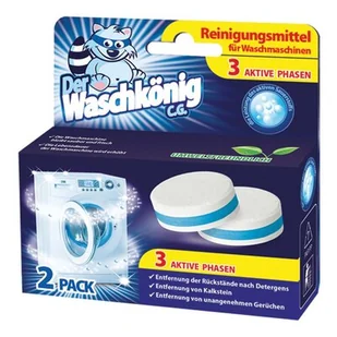 Waschkönig Waschkönig czyścik do pralki w tabletkach - Środki do prania - miniaturka - grafika 1