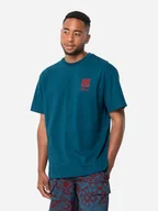 Koszulki męskie - Koszulka męska Jack Wolfskin Eschenheimer Back T 1809081-1278 S Niebieska (4064993703788). T-shirty męskie - miniaturka - grafika 1