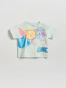 Bluzki dla niemowląt - Reserved - T-shirt z nadrukiem - jasnozielony - miniaturka - grafika 1