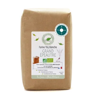 Mąka orkiszowa - Mąka typ 650 Orkisz Oberkulmer BIO 1 kg* / Les Jardins de Sainte-Hildegarde - Mąka - miniaturka - grafika 1