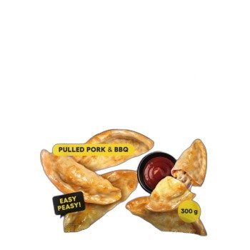 VICI Calzone. Pieróg z nadzieniem z szarpaną wieprzowiną, serem Mozzarella i sosem BBQ 300 g