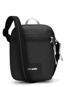 Torby męskie - Torebka antykradzieżowa Pacsafe GO Micro Crossbody - jet black - miniaturka - grafika 1