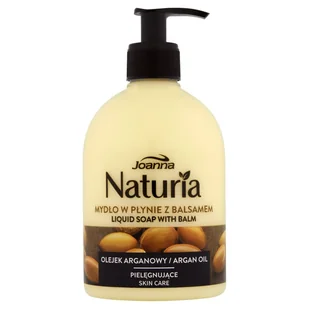 Joanna NATURIA BODY Mydło w płynie z balsamem 500ml Argan Oil - Mydła - miniaturka - grafika 2