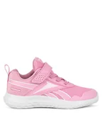 Buty dla dziewczynek - Reebok Sneakersy RUSH RUNNER 5.0 100220396 Różowy - miniaturka - grafika 1