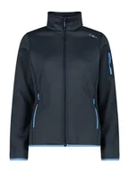 Kurtki damskie - CMP Kurtka polarowa w kolorze granatowym - miniaturka - grafika 1