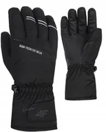 Rękawiczki - 4F MÄSKIE RÄKAWICE NARCIARSKIE ZIMOWE / rozm M - miniaturka - grafika 1