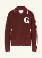 Swetry damskie - Gant Kardigan rot - miniaturka - grafika 1