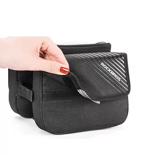 Torba rowerowa RockBros 030-60BK sakwa na rower uchwyt na telefon do 6.7 cala - Sakwy rowerowe - miniaturka - grafika 5