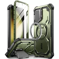 Etui i futerały do telefonów - Etui SUPCASE Iblsn ArmorBox do Samsung Galaxy S24 Zielony - miniaturka - grafika 1