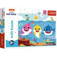 Puzzle - Trefl Puzzle 30 Podwodny świat rekinów - miniaturka - grafika 1